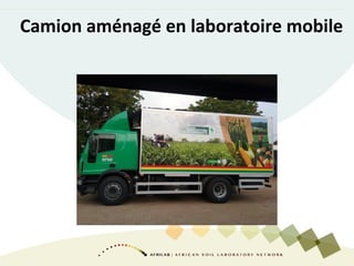 Camion aménagé en laboratoire mobile
 