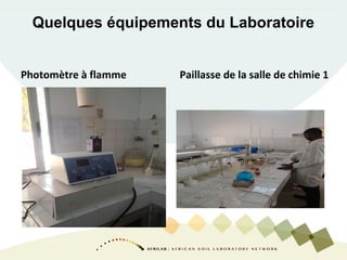 Quelques équipements du Laboratoire
Photomètre à flamme Paillasse de la salle de chimie 1
 