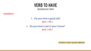 TO HAVE.pptx