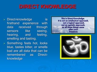 To have knowledge on knowledge | PDF