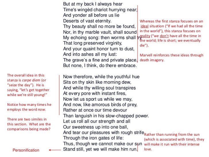 an overview of the stanzas by andrew marvell in to his coy mistress poem an overview of the stanzas by andrew marvell in to his coy mistress poem