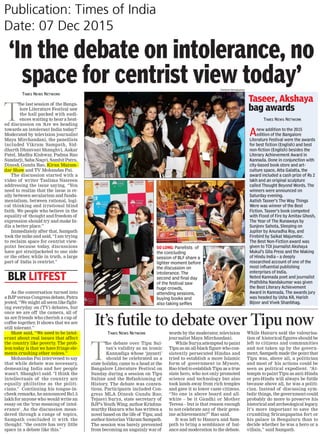 In the debate on intolerance, no space for centrist view today