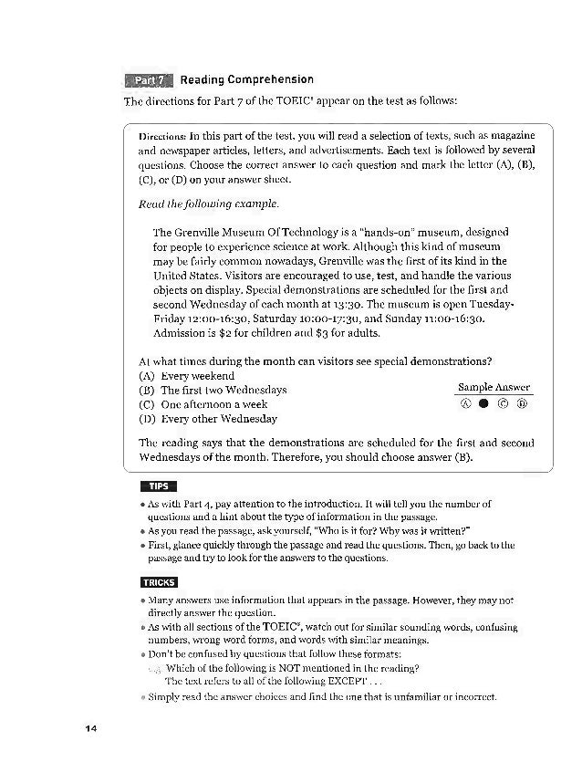 toiec very easy 2098 7034 sample newspaper articles