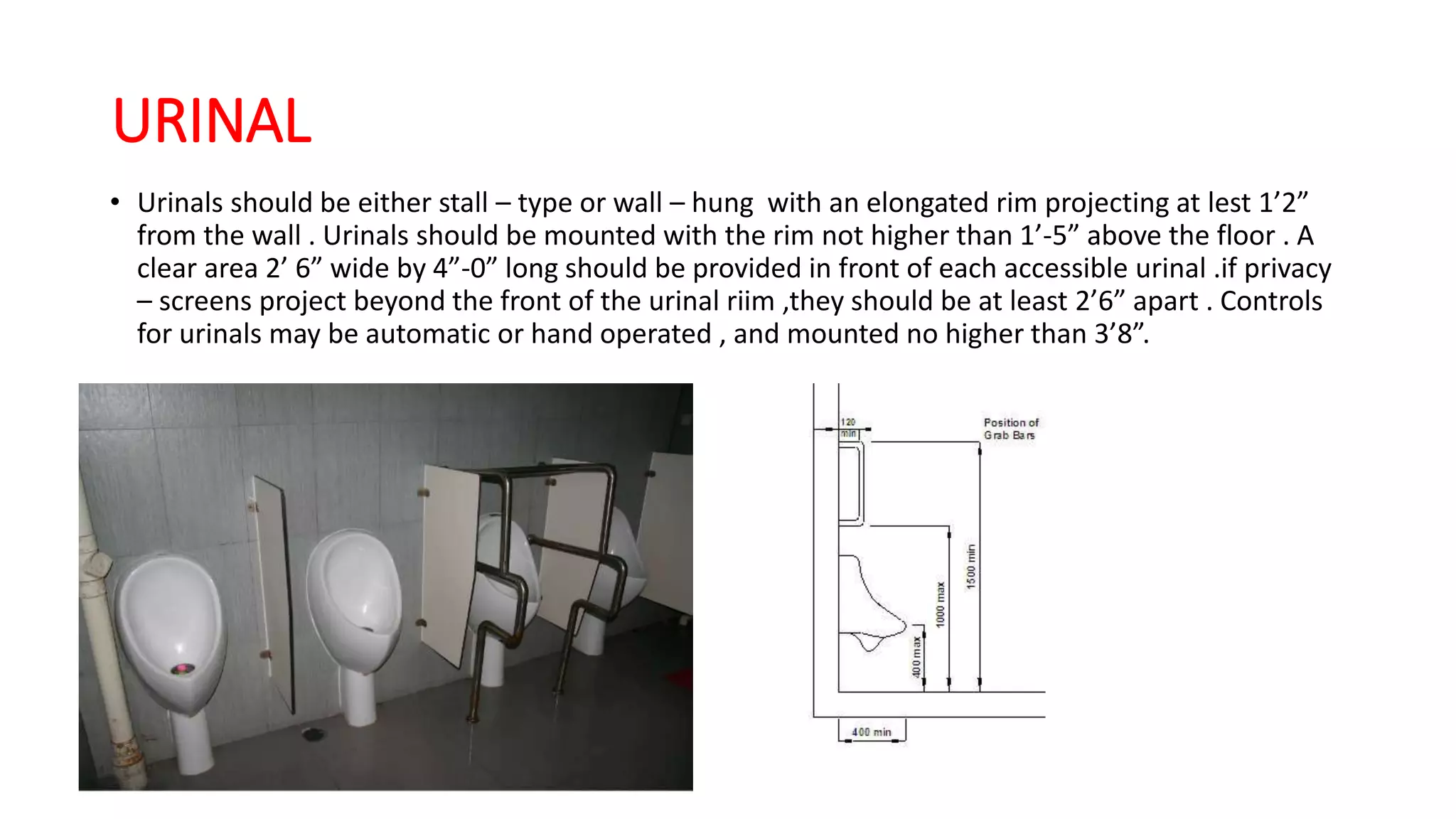 Toilet for physically challenged | PPTX