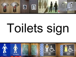 Toilets sign 