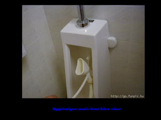 hygiènique mais faut bien viser
 