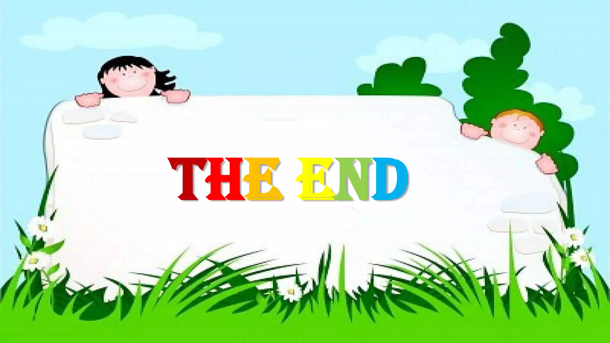 The End

 