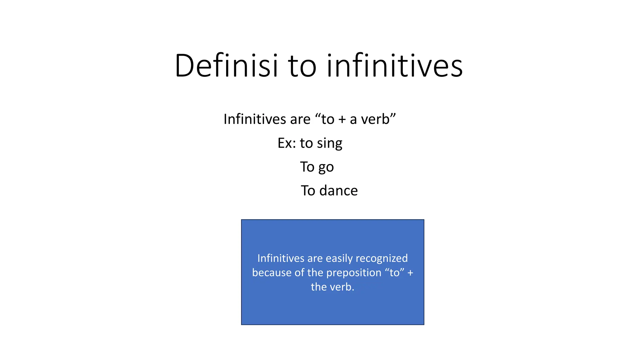 To infitive power point materi to infinitive bahasa indonesia.pptx