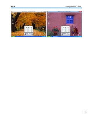 TOIP El hadji Idrissa Thiam 
25 
 