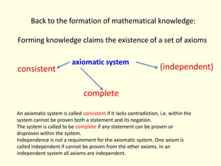 Carl Friederich Gauss (1777 – 1855)The fifth postulate 5. There exist more than one parallel to a given line through a point not on that lineHyperbolic geometryJanos Bolyai (1802 – 1860)Nicolai Ivanovitch Lobachevsky (1793 – 1856)