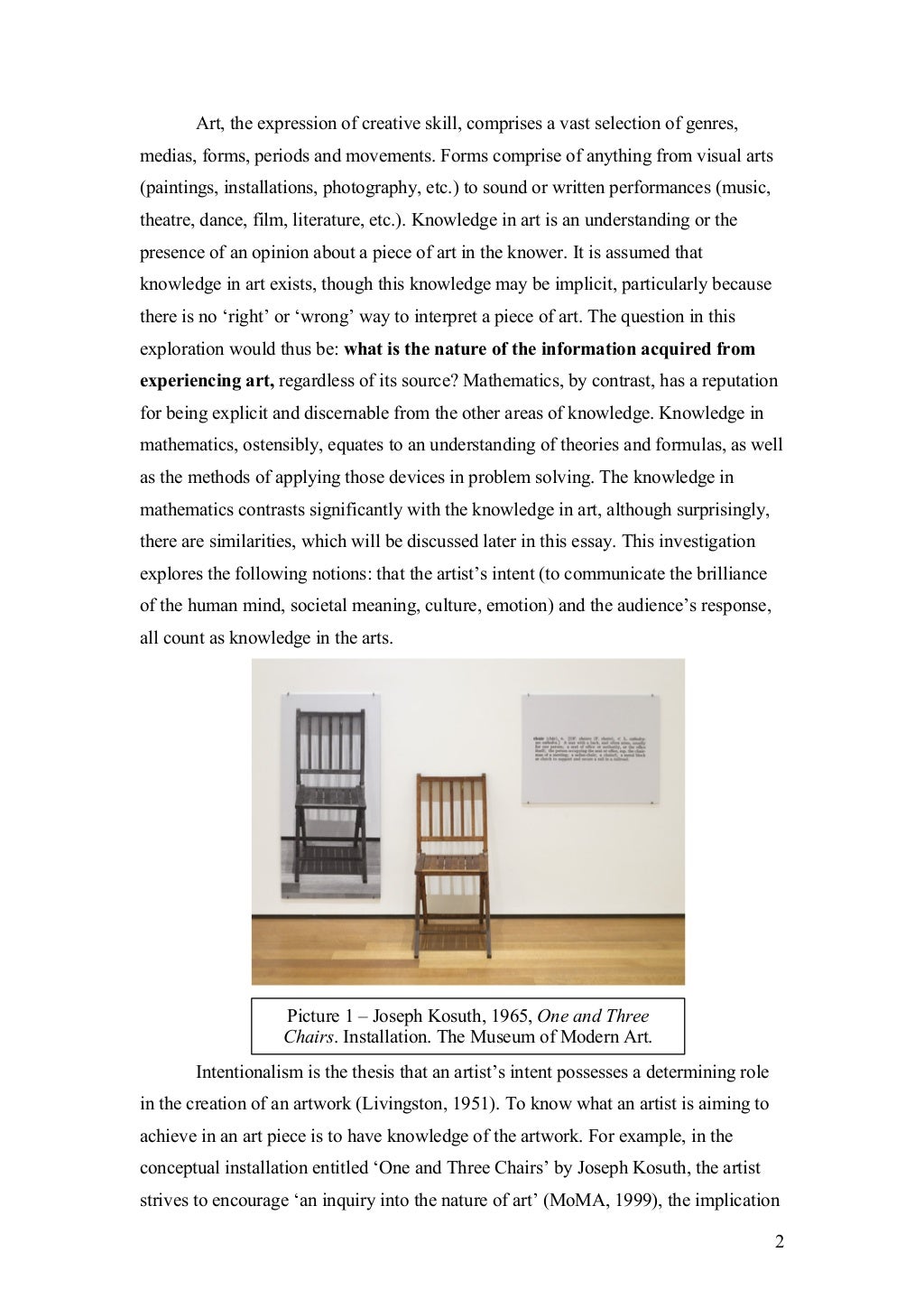 Tok essay structure picture