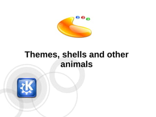 Themes, shells and other
       animals
 