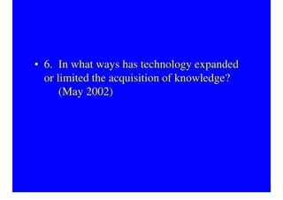 TOK And Extended Essays