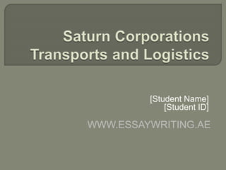[Student Name]
[Student ID]
WWW.ESSAYWRITING.AE
 