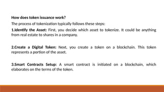 Token Issuance for blockchain technology.pptx