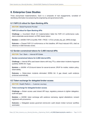 Token Issuance as a Security Boundary: Engineering OAuth2/OIDC for ...