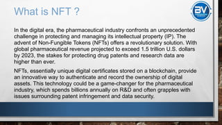Ip Tokenization TOKENIZATION IN THE PHARMACEUTICAL INDUSTRY_ MEDICAL RESEARCH IP RIGHTS ...