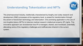 Ip Tokenization TOKENIZATION IN THE PHARMACEUTICAL INDUSTRY_ MEDICAL RESEARCH IP RIGHTS ...