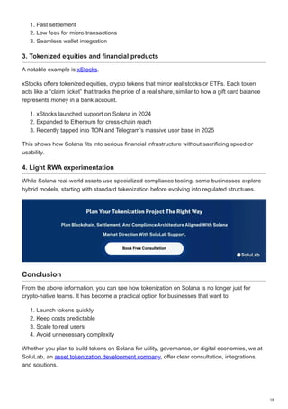 Tokenization Platform Development on Solana.pdf