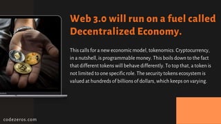 Tokenomics - Blockchain & Cryptocurrency Tokenomics | PPTX