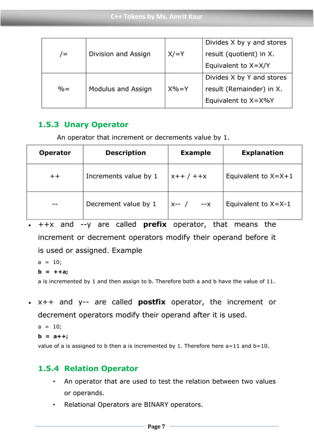 C++ Tokens | PDF | Programming Languages | Computing