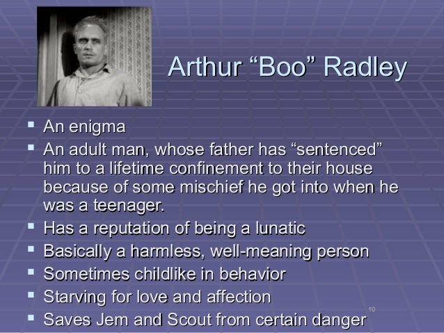 Boo radley essay