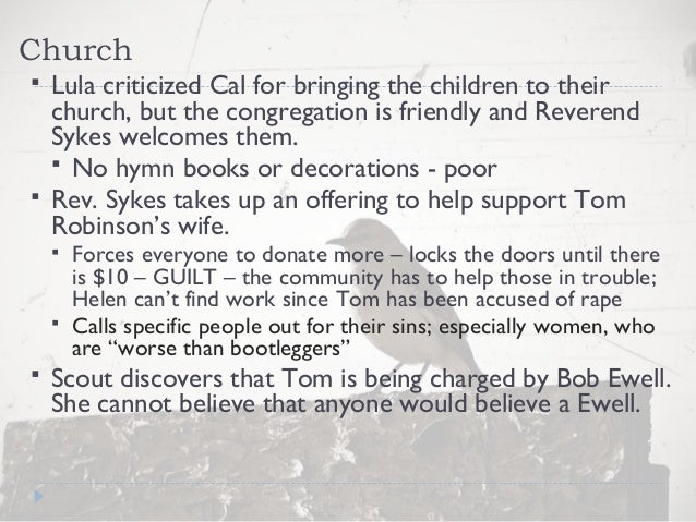 "To Kill a Mockingbird" Chapters 116