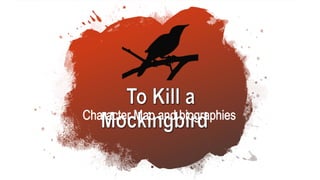 To kill a mockingbird characters