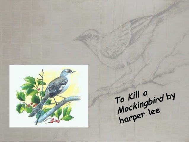 To Kill A Mockingbird Intro