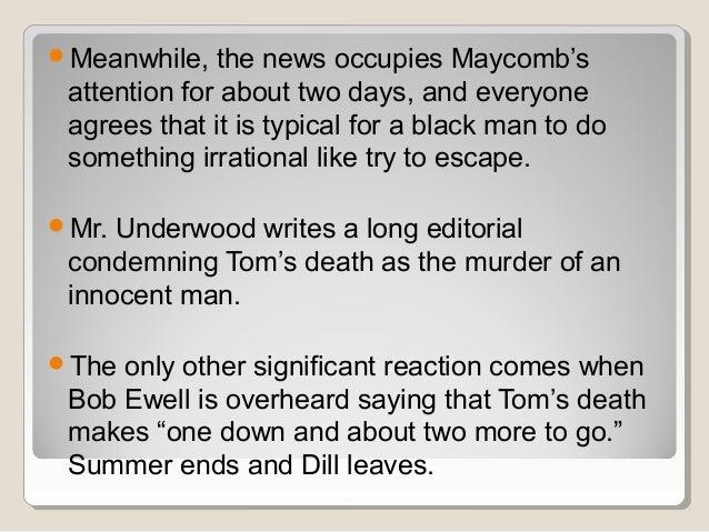 To Kill A Mockingbird Summary Chapter 25