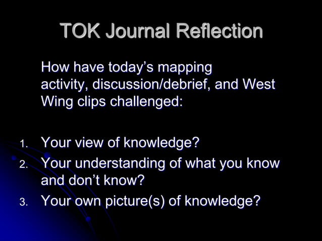 Tok intro -_y12__teachers | PPT