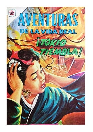 Tokio tiembla, Aventuras de la vida real, 01 agosto 1962 comic Novaro