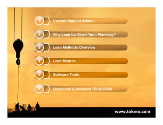 Short Term Planning and Lean