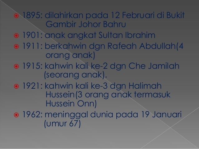Tokoh Kemerdekaan Negara