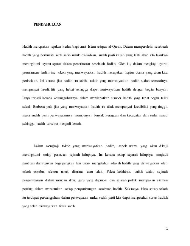 Tokoh Periwayat Hadith Amir As Sya Bi