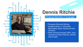 Computer By Ritchie Dennis tokoh teknologi dan komputer.pptx