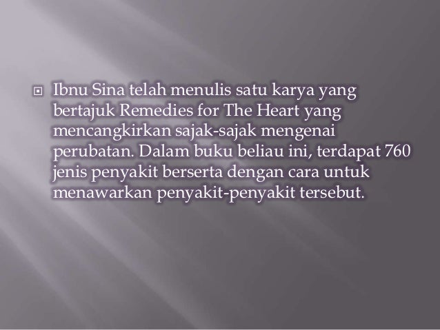 Tokoh –tokoh tamadun islam dan sumbangannya