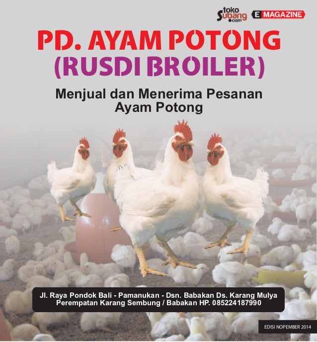 Tokosubang E-Magazine Nopember 2014