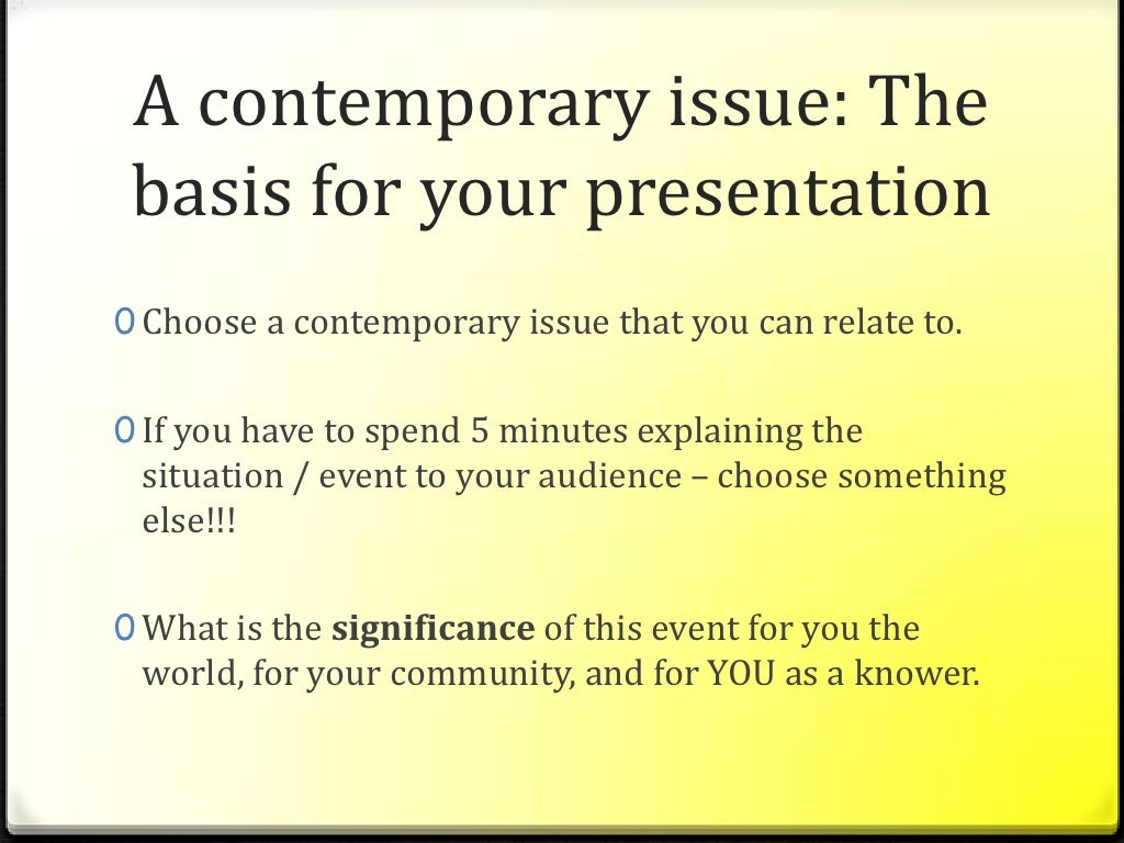 Tok presentation knowledge questions picture