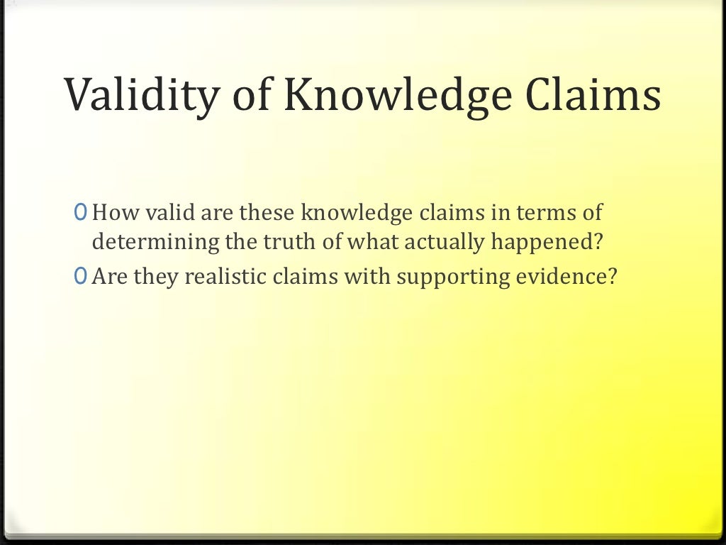 Tok presentation examples image