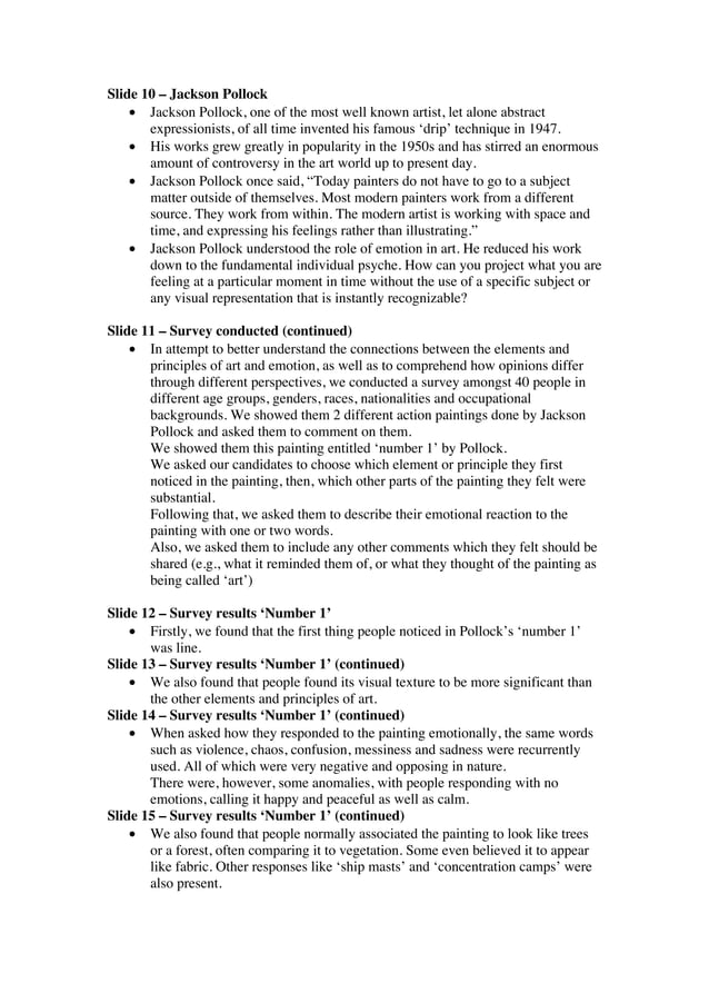 TOK Theory of Knowledge presentation script (To what extent does