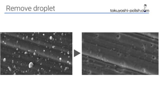Remove droplet
Before After
 