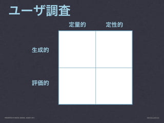 PRESENTED AT DIGITAL GARAGE, AUGUST 2011   INFO@LUXR.CO
 