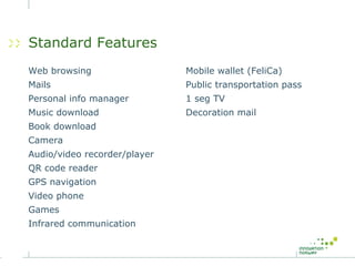 Mobile Services in Japan