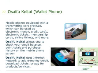 Mobile Services in Japan