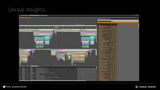 #UE4 | @UNREALENGINE
Unreal Insights
 