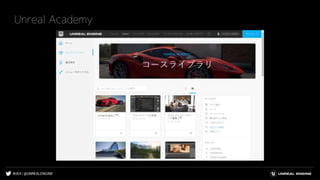 #UE4 | @UNREALENGINE
Unreal Academy
 