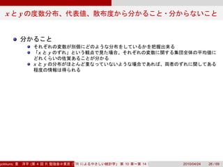 x       y




                       x       y

                   x       y




yokkuns:       (       4   R       (Tokyo.R#04))
                                      R            10   14   2010/04/24   26 / 69
 