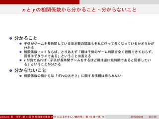 x           y




                           r=0

               r




yokkuns:   (       4   R         (Tokyo.R#04))
                                    R            10   14   2010/04/24   30 / 69
 