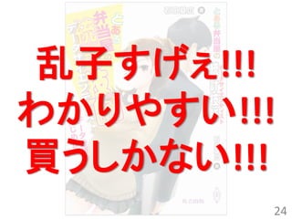 24
乱子すげぇ!!!
わかりやすい!!!
買うしかない!!!
 